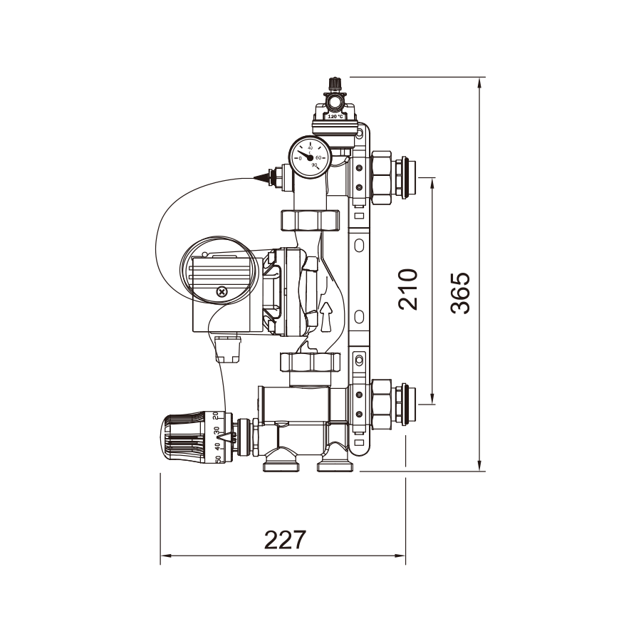 купить Насосная группа Tim JH-1036 по оптовой цене NIKHI 