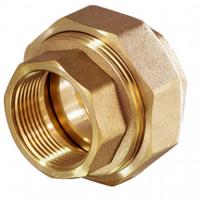 купить Американка прямая В-В 1 1/4F x 1 1/4F (латунь) по оптовой цене NIKHI