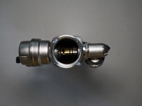 купить Коллектор стальной для отопления c расходомерами на 12 контуров HSW2012 по оптовой цене NIKHI 