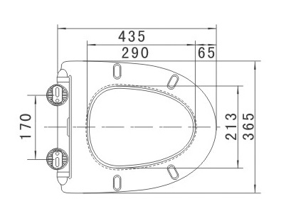 купить Сиденье ДП с доводчиком для подвесного унитаза K51, SM9614 (подходит к T1017, SM9601, T1064) | EVA GOLD по оптовой цене NIKHI 