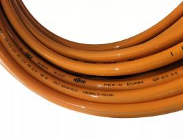 Труба NIKHI PEX-B EVOH d16x2.0 Оранжевая (500м)