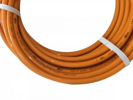 купить Труба NIKHI PEX-B EVOH d16x2.0 Оранжевая (600м) по оптовой цене NIKHI 