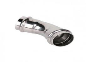 купить Двухраструбный пресс-угольник 45° из нержавеющей стали 22*22 по оптовой цене NIKHI