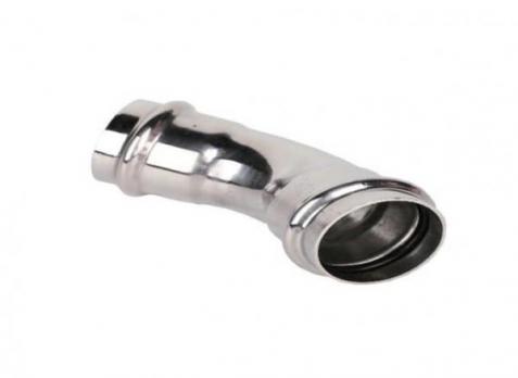 купить Двухраструбный пресс-угольник 45° из нержавеющей стали 22*22 по оптовой цене NIKHI 