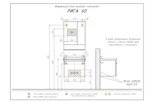 купить COMFORTY. Зеркало-шкаф "Рига-60" дуб сонома по оптовой цене NIKHI 