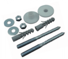 купить Комплект крепления для раковины 10х120мм по оптовой цене NIKHI