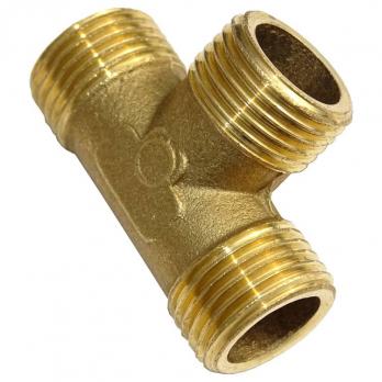 купить Тройник 1/2M х 1/2M х 1/2M (латунный) по оптовой цене NIKHI 