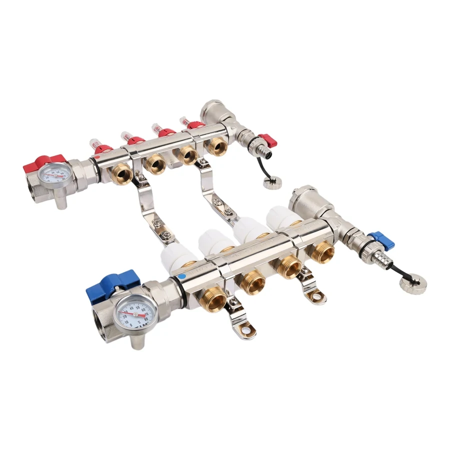 купить Коллекторная группа 1", 10 вых, латунный корпус по оптовой цене NIKHI 