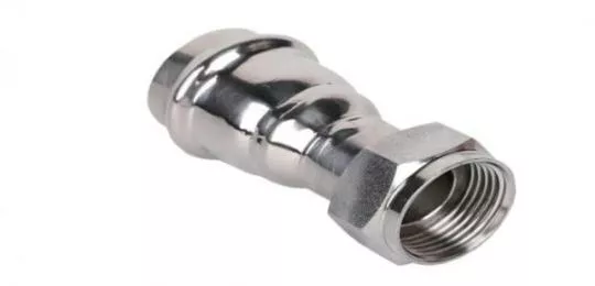 купить Пресс-фитинг из нержавеющей стали с накидной гайкой 28mm*3/4 по оптовой цене NIKHI 