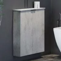 Вставка к зеркалу Comforty Дартфорд-20 дуб тёмно-коричневый