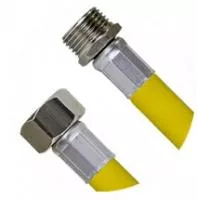 купить Шланг для газа с PVC покрытием, 1/2" гайка-штуцер, 150см по оптовой цене NIKHI